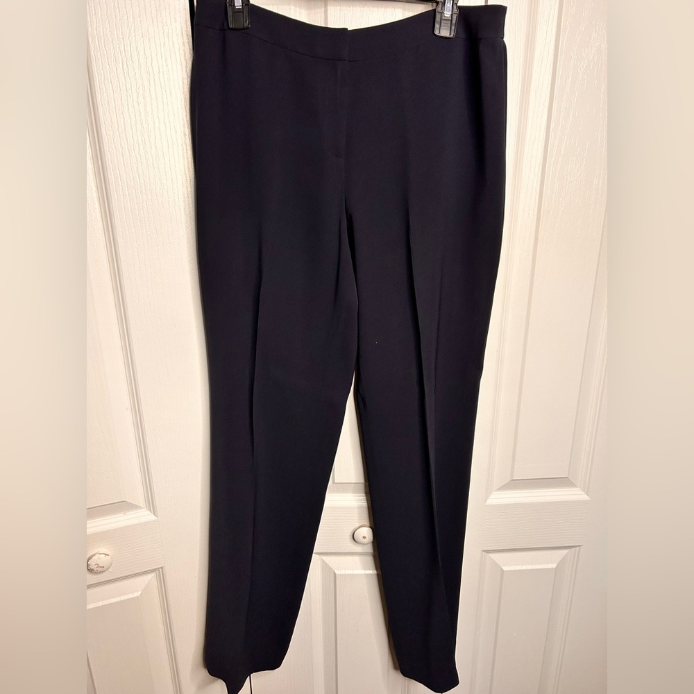 Lafayette 148 Suit Blazer Pant Set‎ Womens 10 Barrow Straight Leg Black Blazer 8 - Picture 14 of 14
